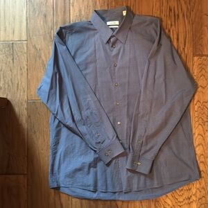 2 Men’s Dress shirts sz 17.5  34/35 sleeve